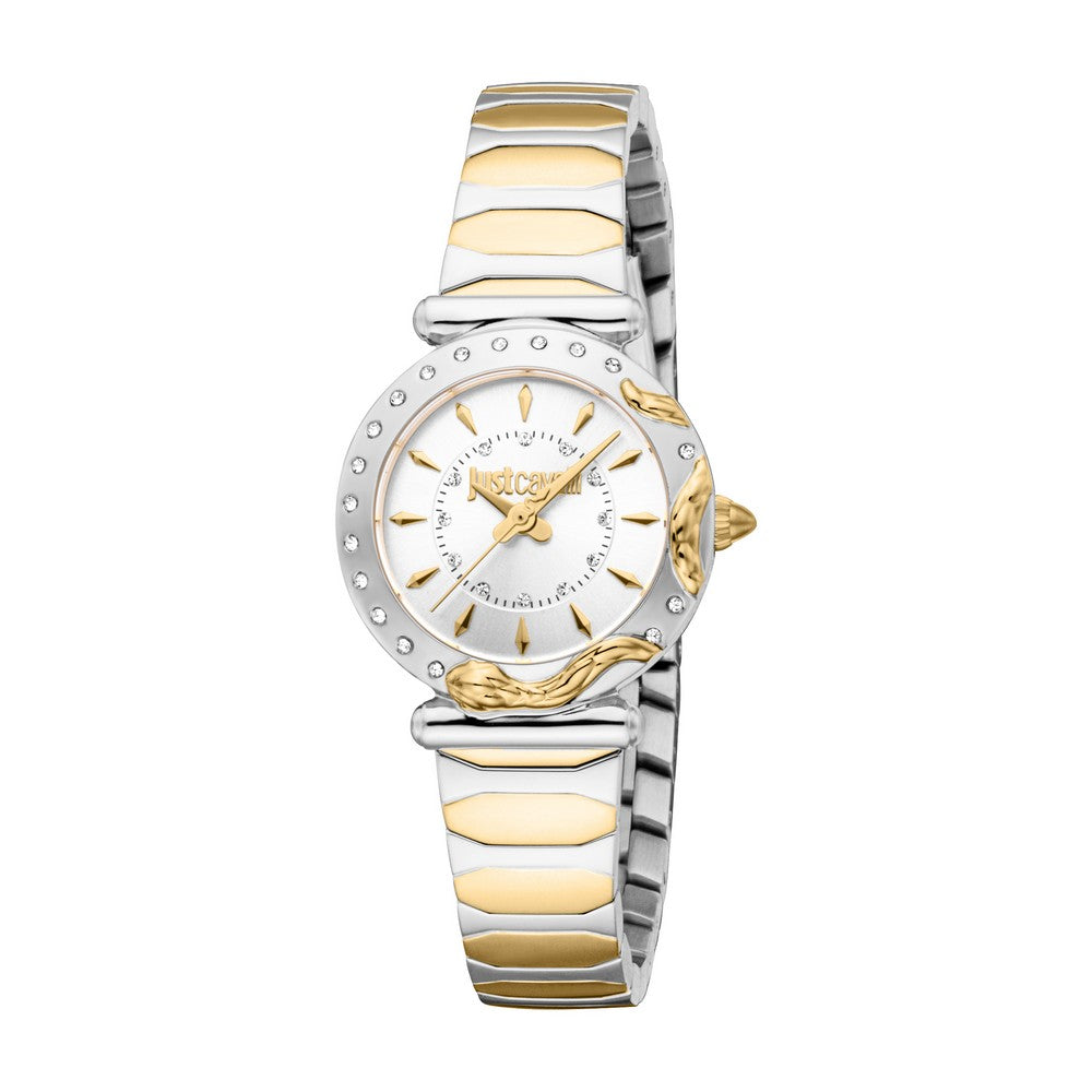 Just Cavalli Women Two Tone Silver & Gold Color Watch