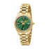 Just Cavalli Women’s Gold Watch with Green Dial – Paris Gallery Qatar