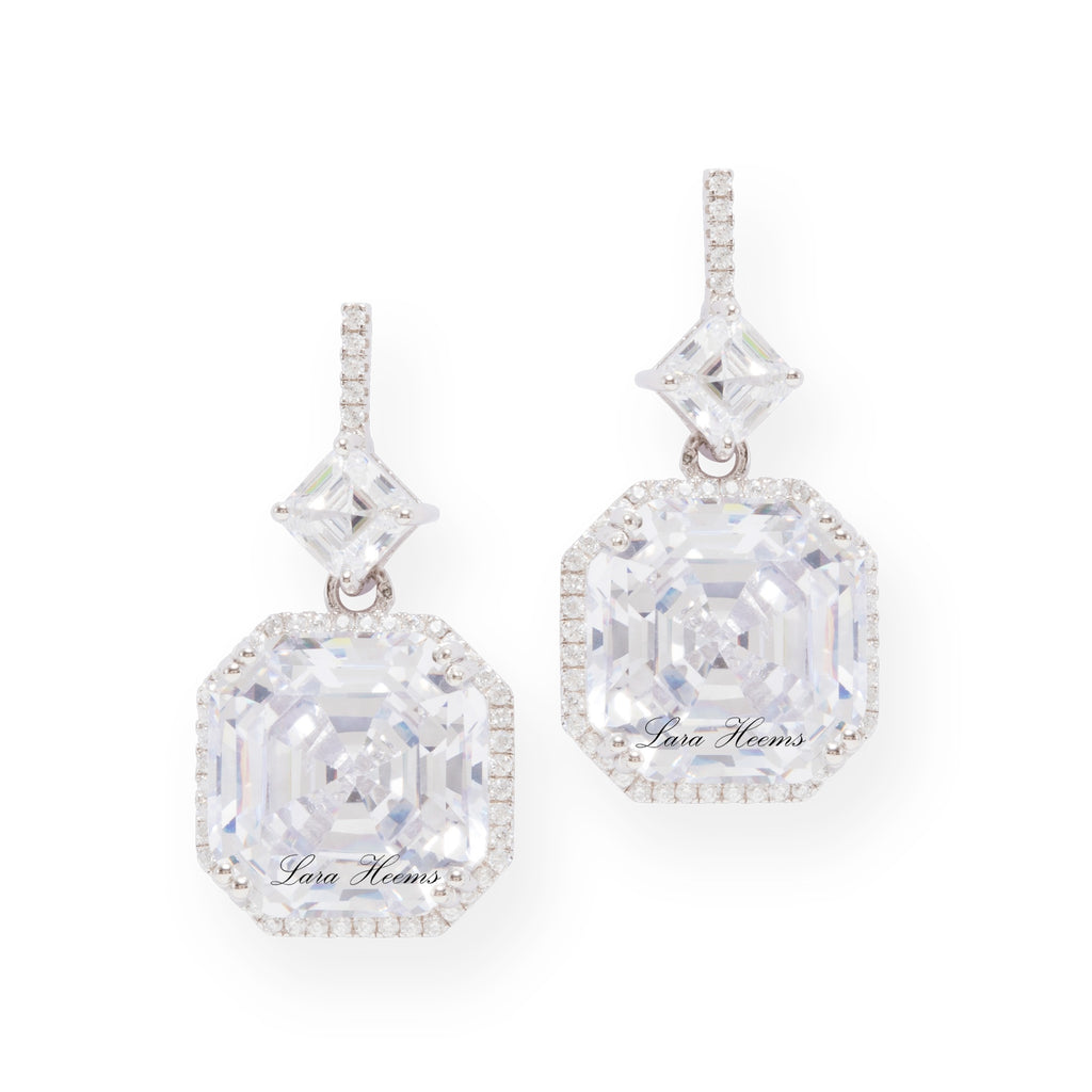 Lara Heems Bella Earrings White – Paris Gallery Qatar