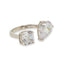 Lara Heems Embrace Ring White – Paris Gallery Qatar