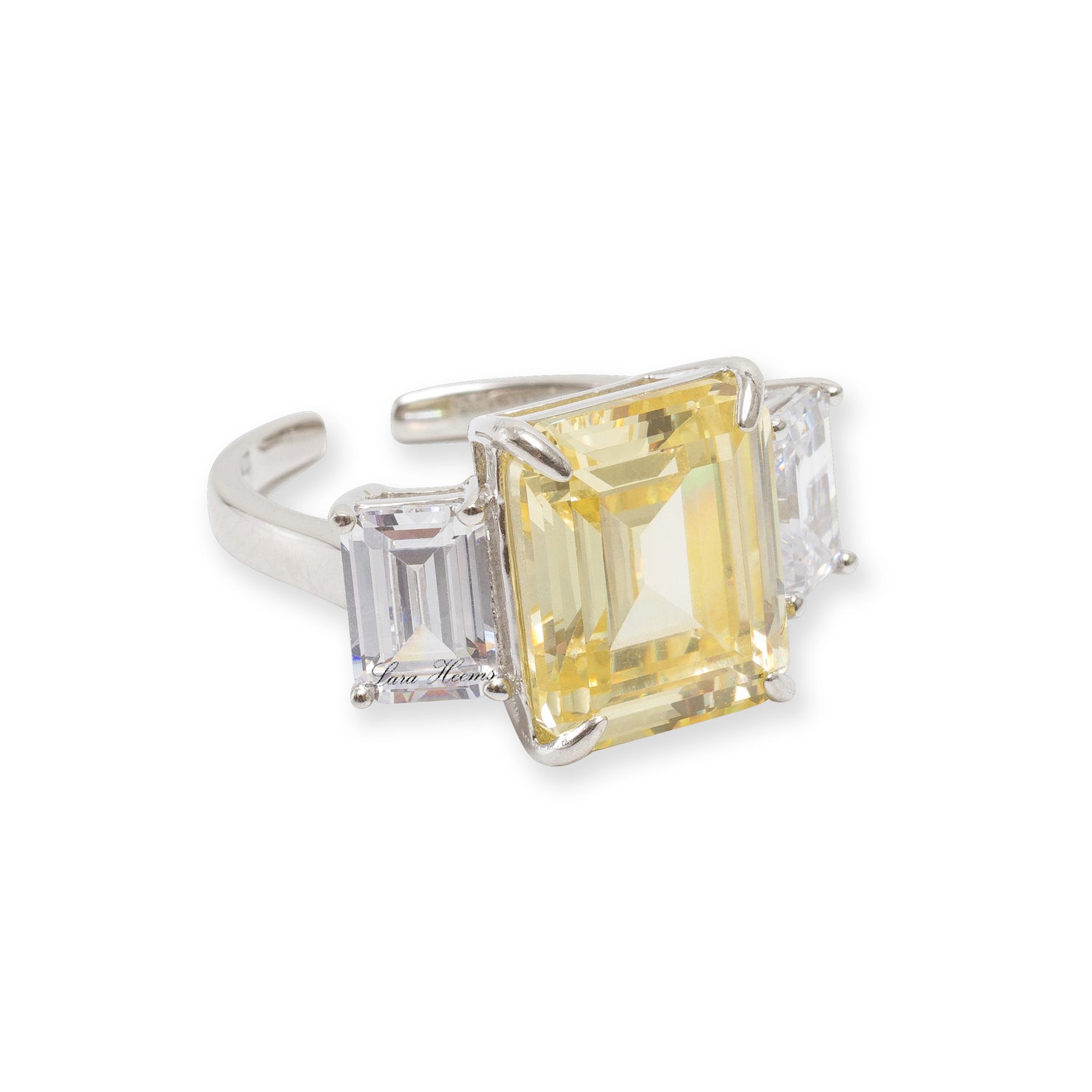 Lara Heems Harry Ring Yellow Lara Heems Harry Ring Yellow