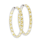 Lara Heems JLO Hoop Earrings in Yellow – Fashionable gold-tone hoops at Paris Gallery Qatar