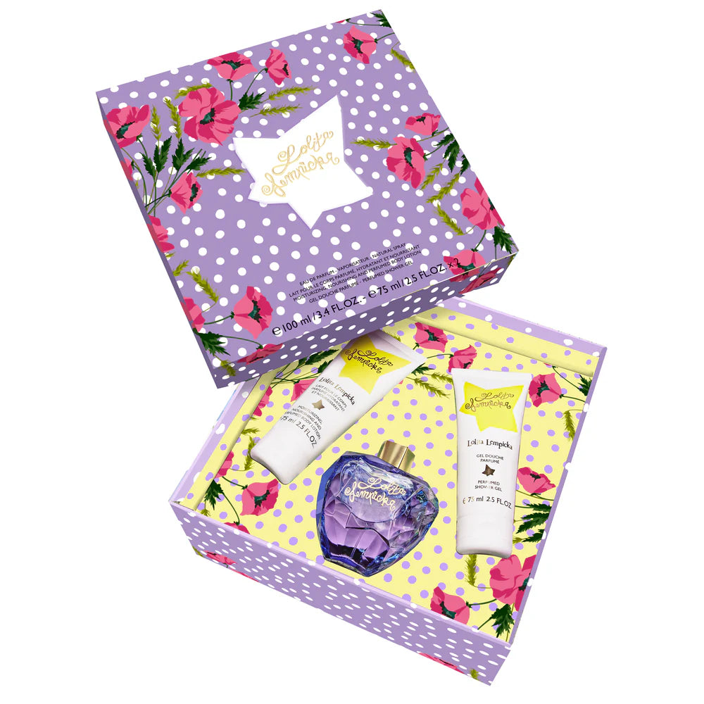 Lolita Lempicka My First Perfume Box Set – EDP 100ml + Shower Gel 75ml, luxury fragrance set at Paris Gallery Qatar