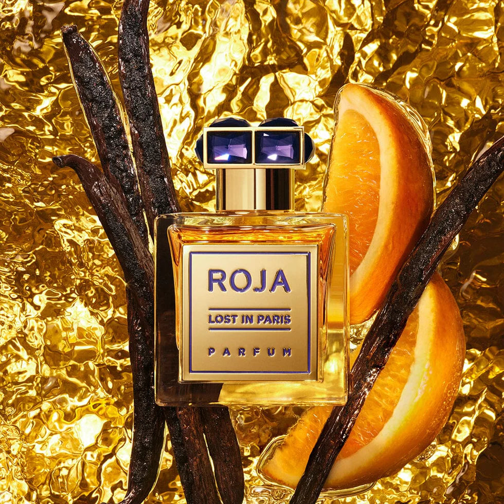 Roja Parfums Lost In Paris Parfum 100ml luxury floral gourmand fragrance bottle Paris Gallery Qatar Shop the Latest Online