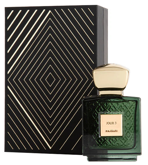 Majouri Jour 3 Dark Green EDP 75ml – premium women’s fragrance at Paris Gallery Qatar