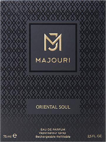 Majouri Oriental Soul EDP 75ml – premium oriental fragrance at Paris Gallery Qatar