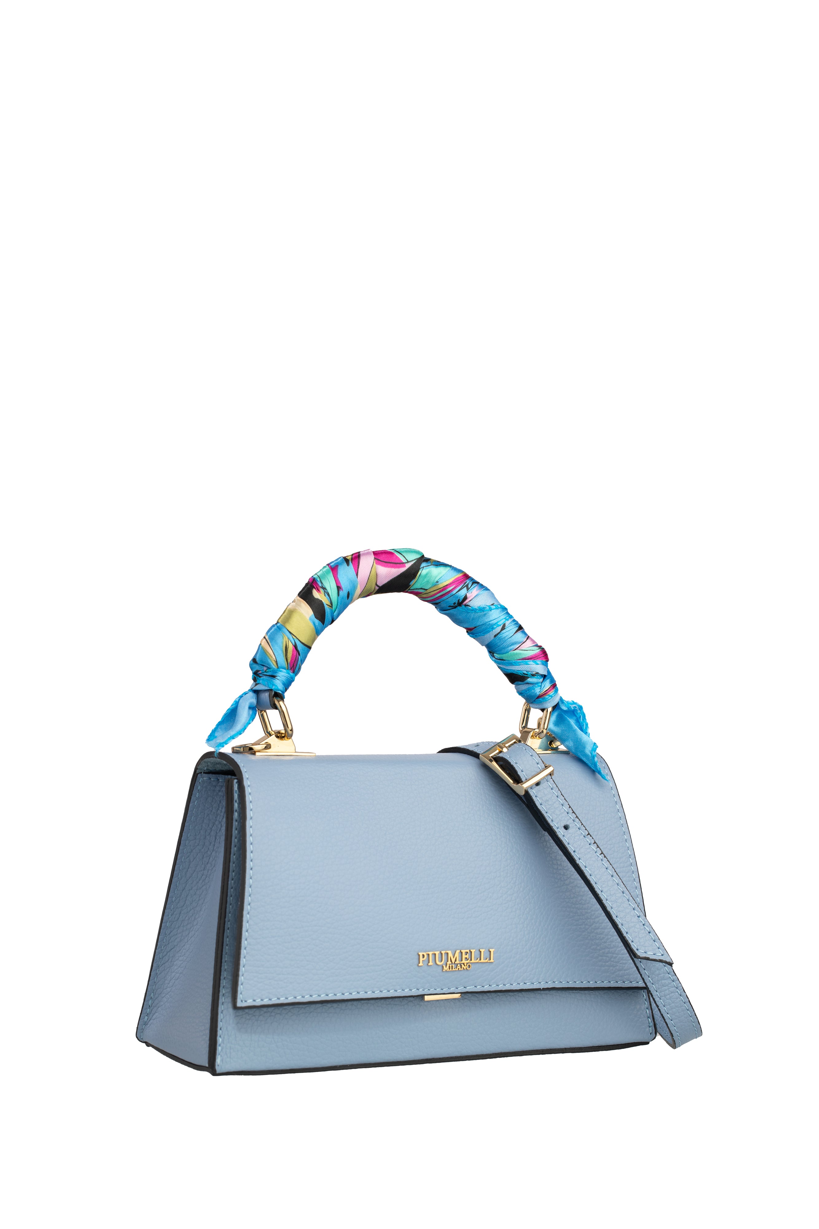 Piumelli LAVINIA MINI Dollaro Leather Bag – Italian PU leather mini handbag available at Paris Gallery Qatar
