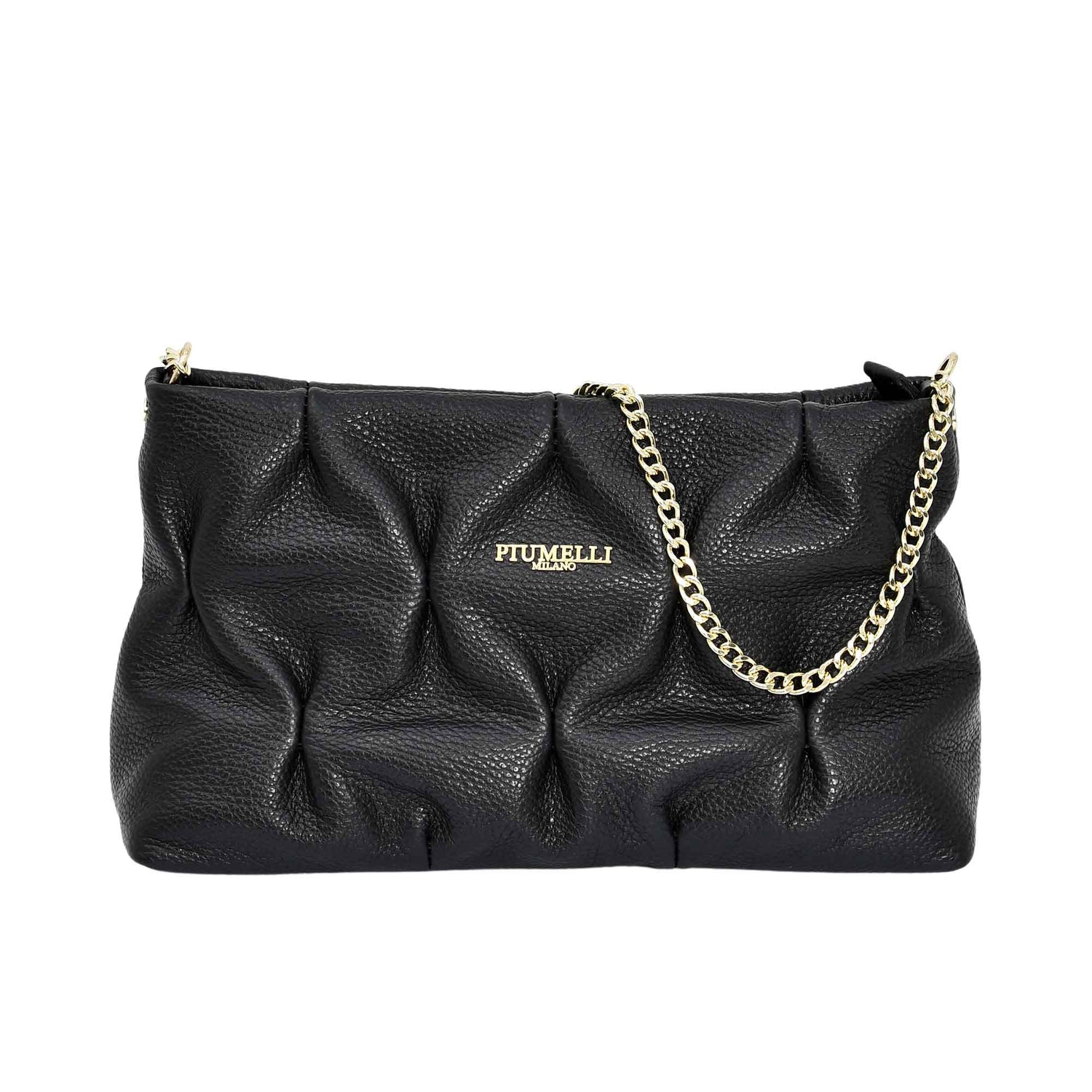 Piumelli Women's BIBI M Dollaro Leather Polyester Lining Shoulder Bag Piumelli Women's BIBI M Dollaro Leather Polyester Lining Shoulder Bag