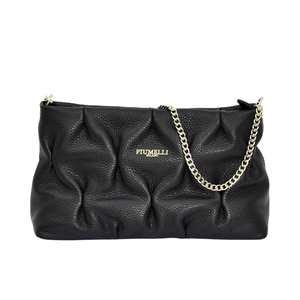 Piumelli Women's BIBI M Dollaro Leather Shoulder Bag – Paris Gallery Qatar