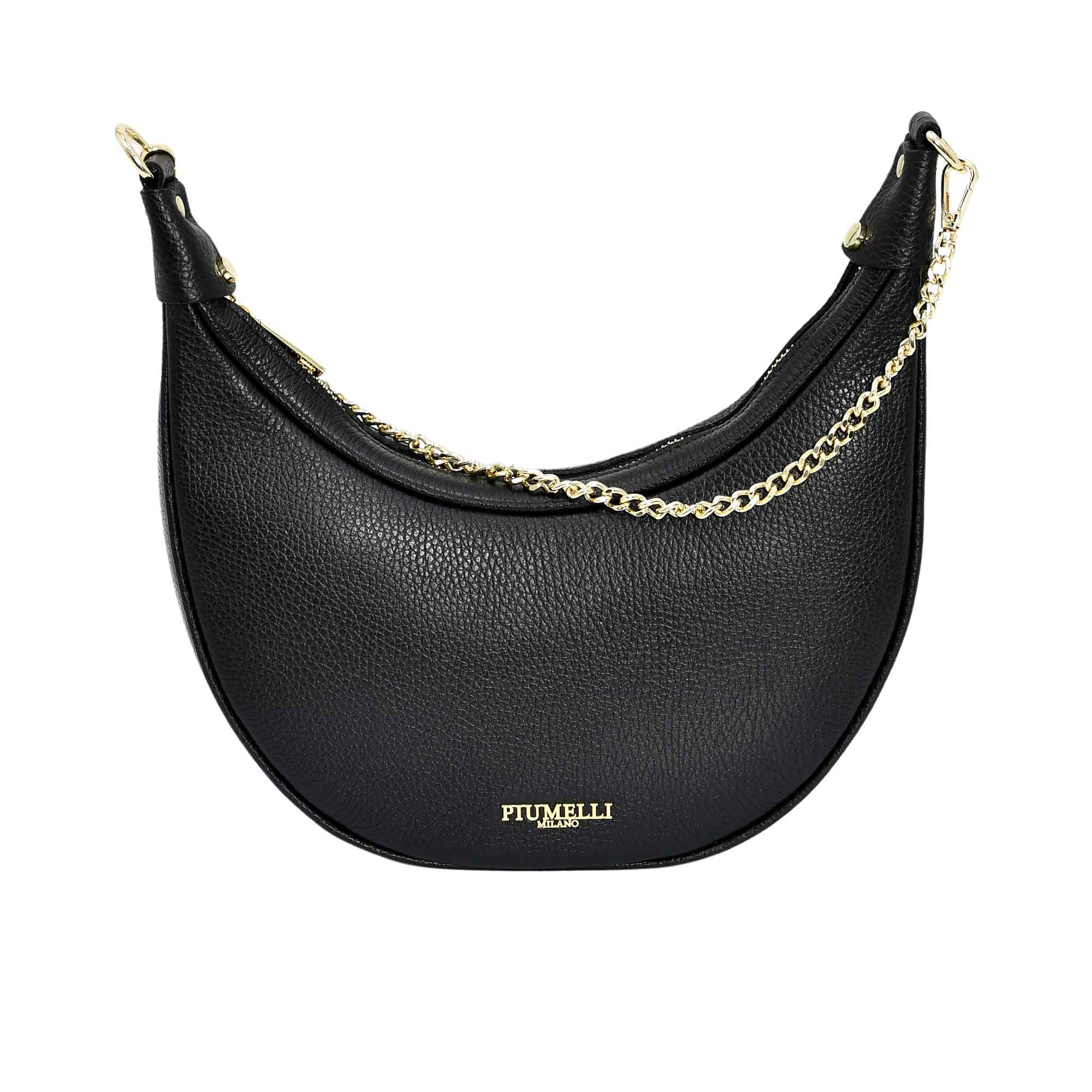 Piumelli Women's CONELIE M Dollaro Leather Polyester Lining Shoulder Bag – Paris Gallery Qatar