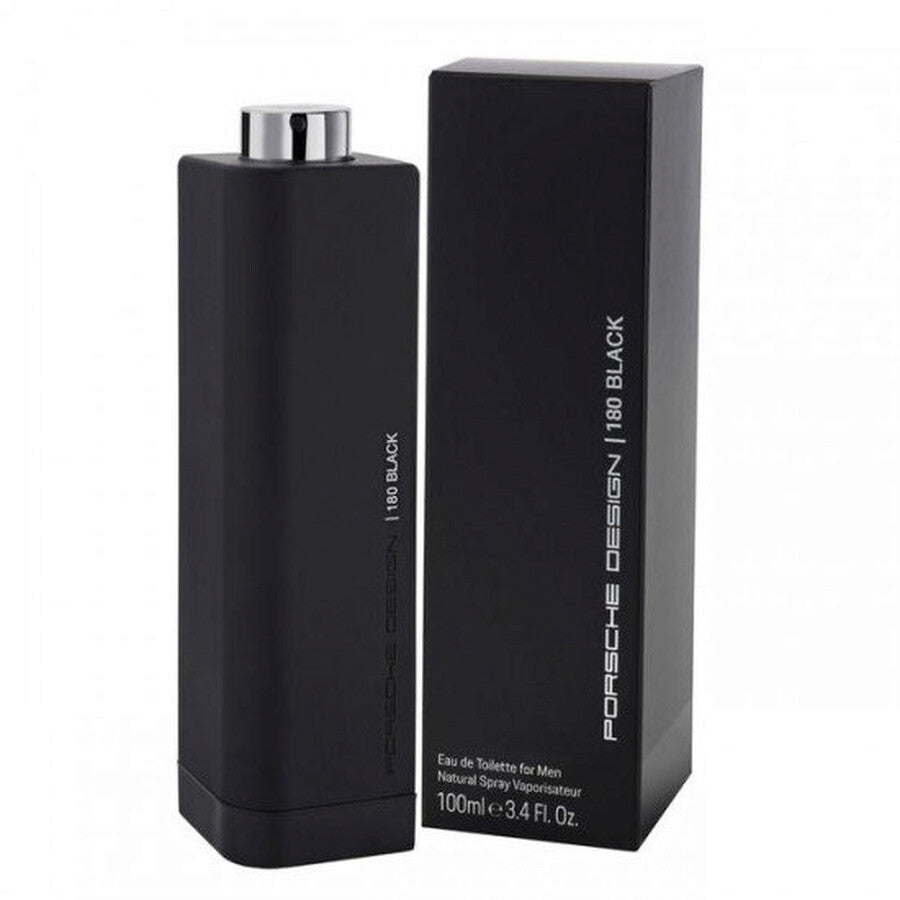 Porsche Design 180 Black Eau de Toilette for men 100ml sleek black bottle available for online purchase