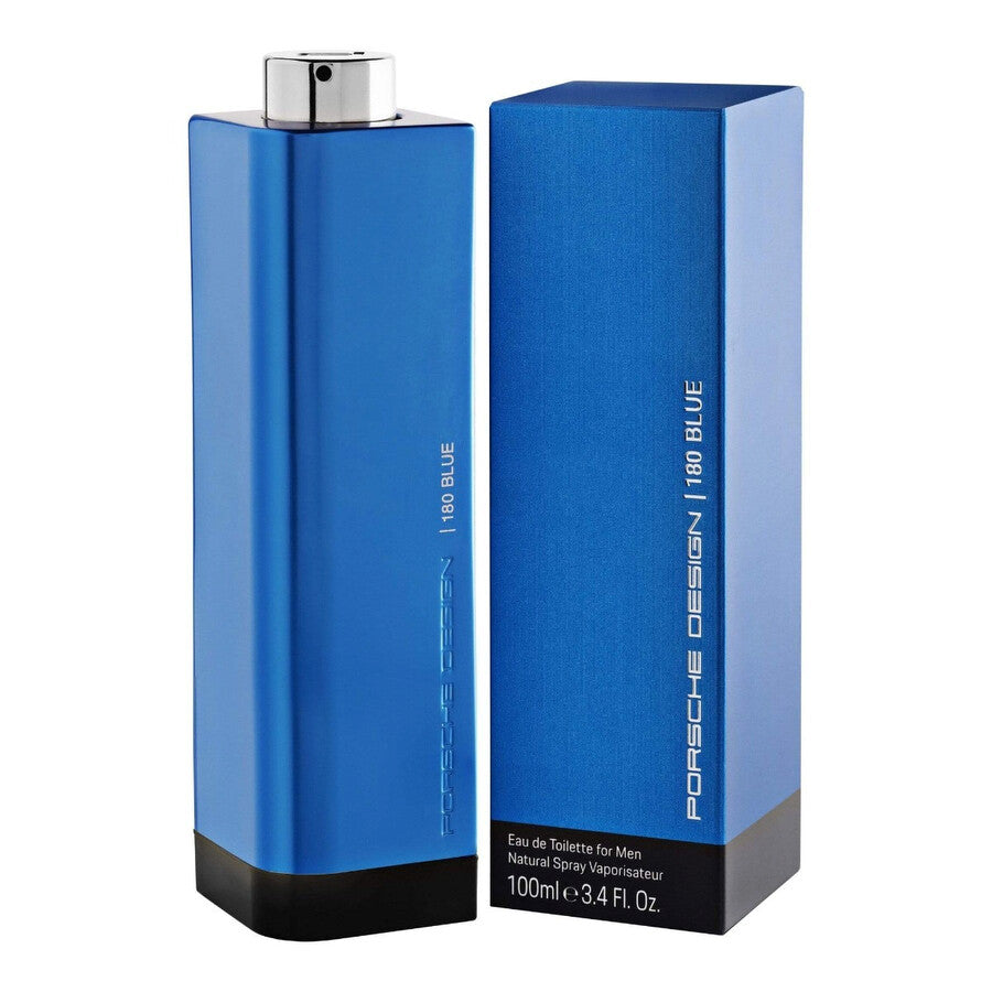 Porsche Design 180 Blue Eau de Toilette for men 100ml fresh blue bottle available for online purchase