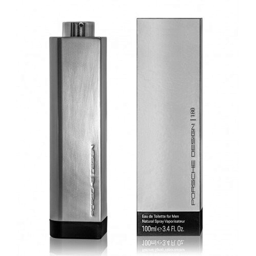 Porsche Design 180 Eau de Toilette for men 100ml sleek metallic fragrance bottle available for online purchase