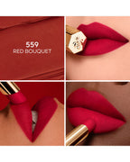Guerlain Kisskiss Blur Matte Honey-Infused Intense Lipstick - 559 Red Bouquet