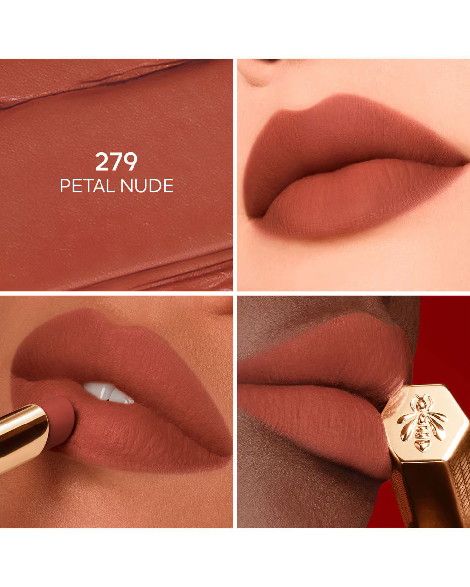 Guerlain Kisskiss Blur Matte Honey-Infused Intense Lipstick - 279 Petal Nude
