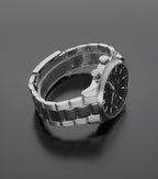 Police Rangy Gents Black Dial Stainless Steel Watch