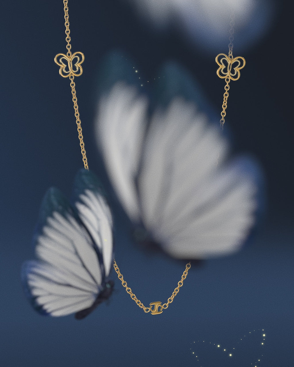 Saint Honoré Orsay Cut-Out Butterfly Gold-Plated Bracelet