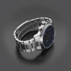Police Soul Men's 50MM Silver Chronograph Stainless Steel Strap Watch