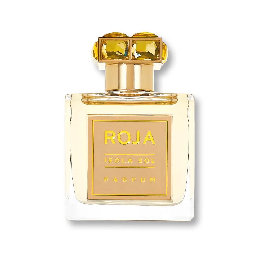 Roja Parfums Isola Sol Parfum 50ml luxury citrus floral fragrance bottle Paris Gallery Qatar Shop Now Online