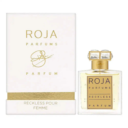 Roja Parfums Reckless Pour Femme Parfum 50ml luxury floral amber fragrance bottle Paris Gallery Qatar Now Online