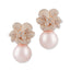 Lara Heems Rose Pearl Earrings Pink – Paris Gallery Qatar