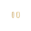 Shashi Cosmo Pave Huggies Gold – sparkling gold huggie earrings at Paris Gallery Qatar