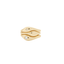 Shashi Delphine Solitaire Ring Set Gold 7 – elegant gold solitaire ring set at Paris Gallery Qatar