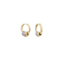 Shashi Gaia Huggie Gold – stylish gold huggie earrings at Paris Gallery Qatar