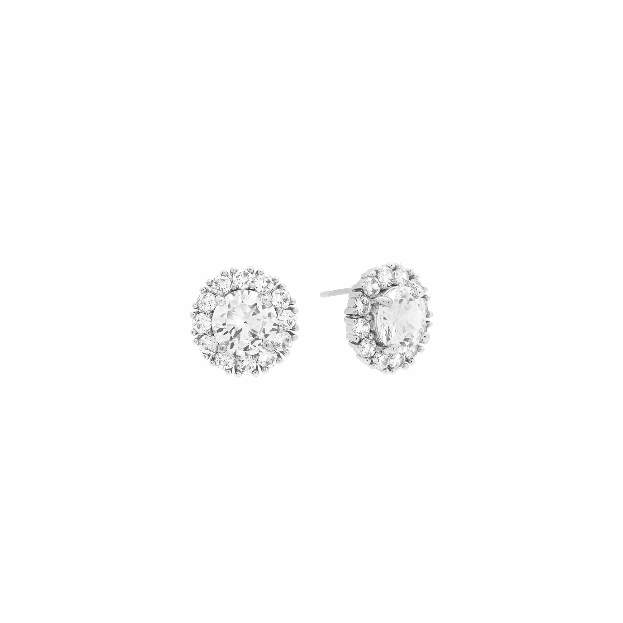 Shashi Grace Stud Silver – stylish silver stud earrings at Paris Gallery Qatar