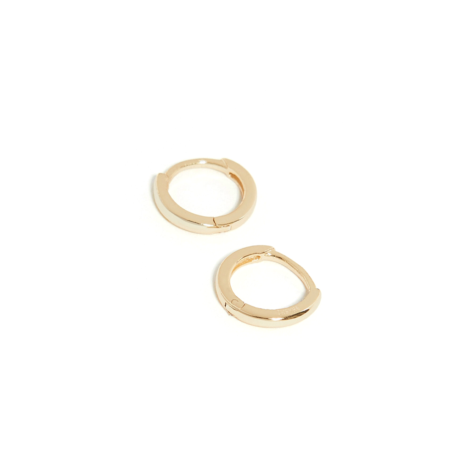Shashi Katerina Huggie Hoop Gold