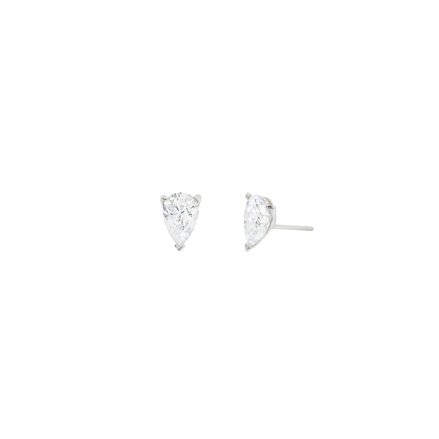 Shashi Nikita Stud Silver