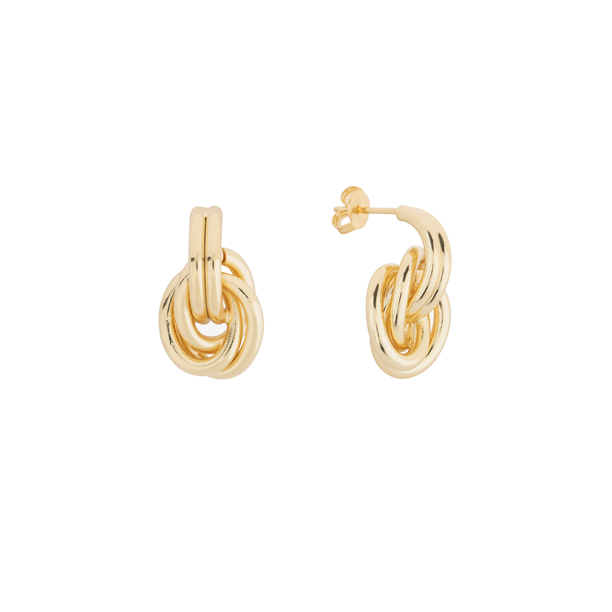 Shashi Petra Earring Gold – elegant gold earrings at Paris Gallery Qatar