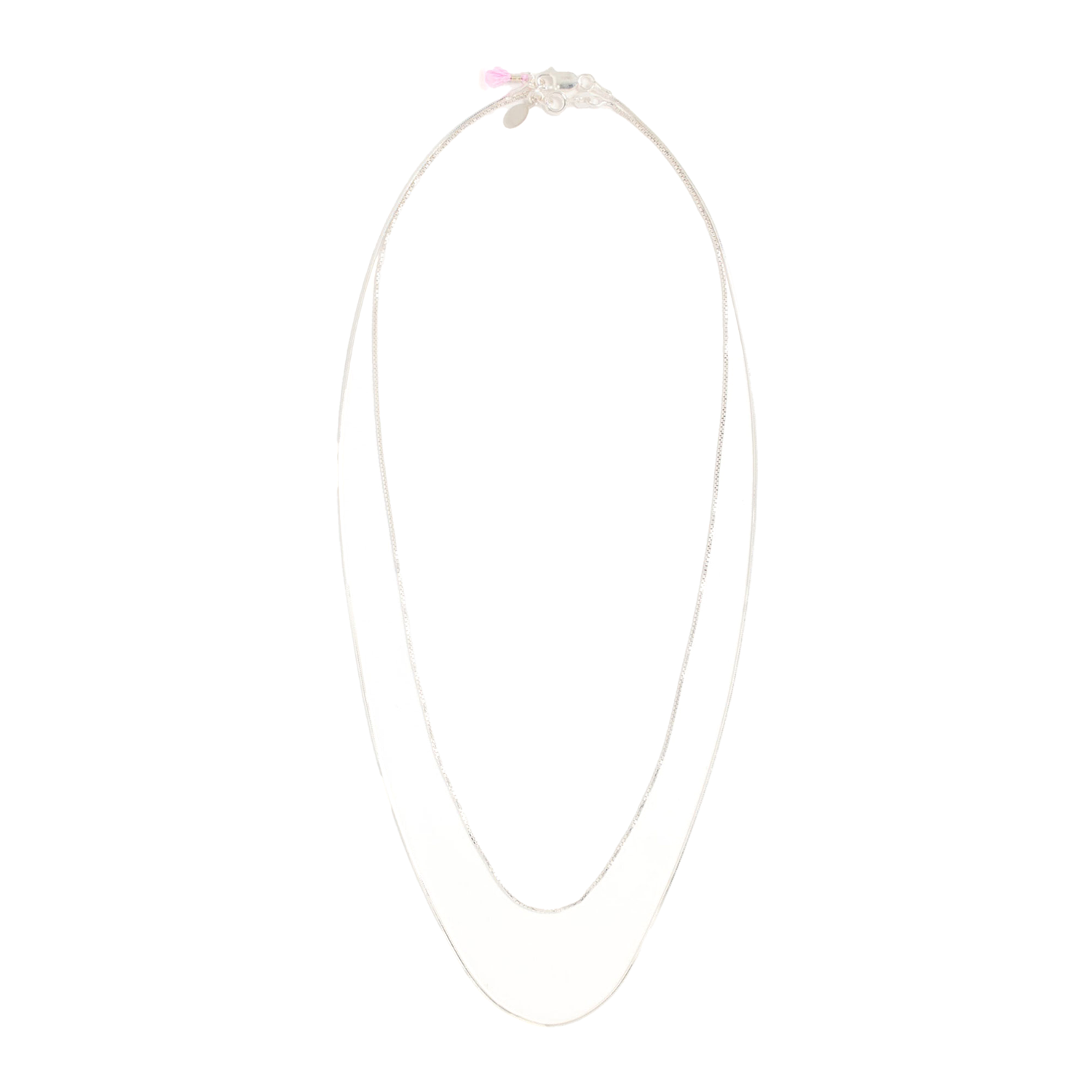 Shashi Silver Line Necklace Shashi Silver Line Necklace