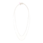 Shashi Silver Line Necklace – elegant silver necklace at Paris Gallery Qatar