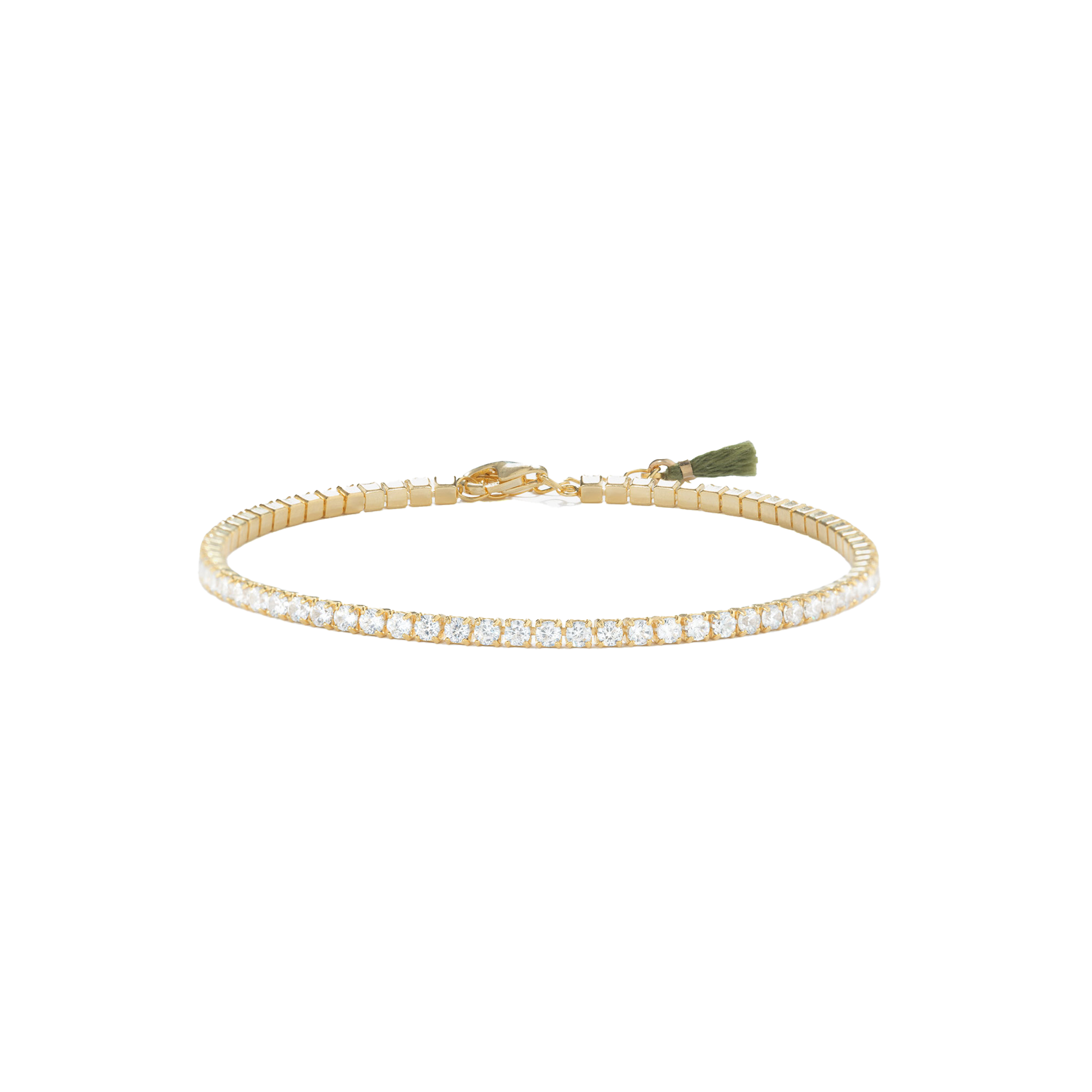 Shashi Tennis Bracelet Gold – elegant gold bracelet with timeless sparkle at Paris Gallery Qatar