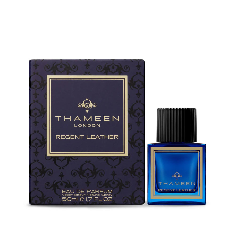 Thameen Regent Leather Extrait de Parfum 50ml leather woody luxury fragrance bottle Paris Gallery Qatar Now Online