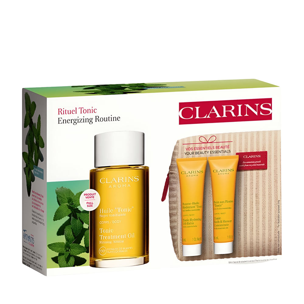 Clarins Aroma Energizing Routine Set