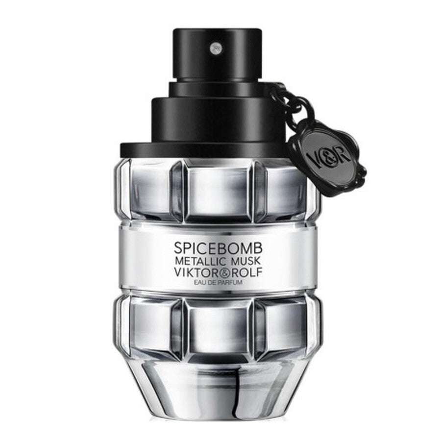 Viktor & Rolf Spicebomb Metallic Musk Eau de Parfum 90ml for men bold spicy fragrance available online at Paris Gallery Qatar