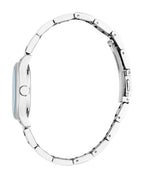 Women Embellished Dial & Stainless Steel Analogue Watch available at Paris Gallery Qatar