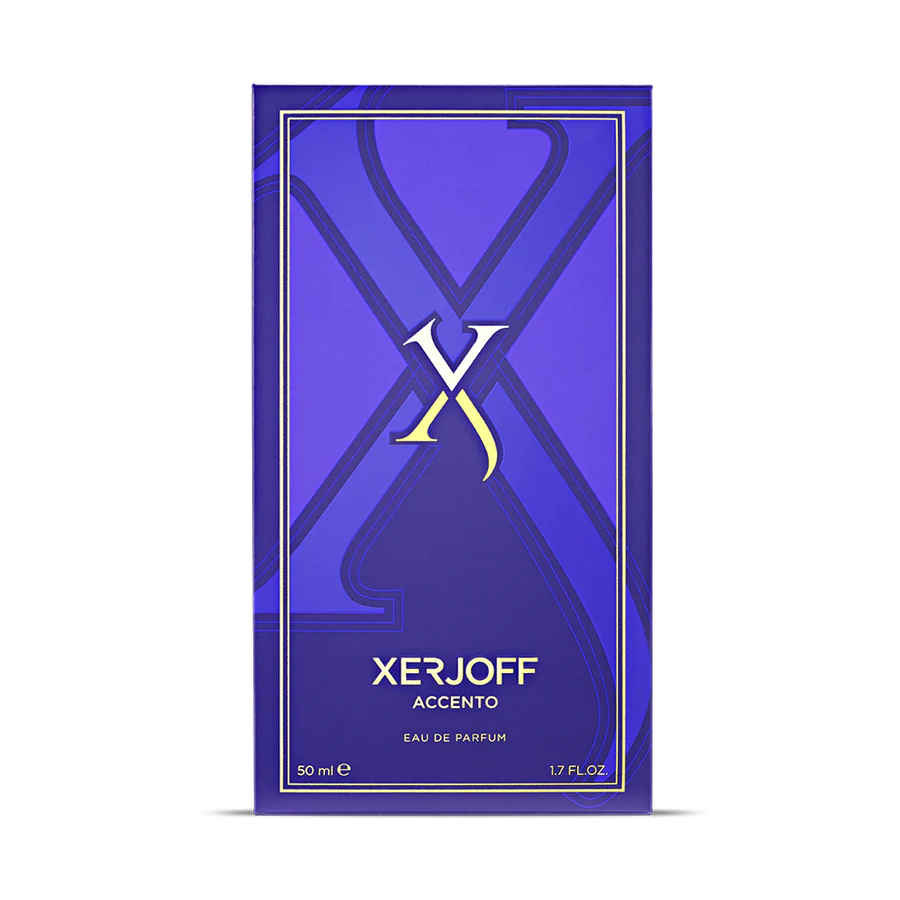 Xerjoff Accento Eau de Parfum 50ml luxury purple perfume bottle Paris Gallery Qatar Order Online Today