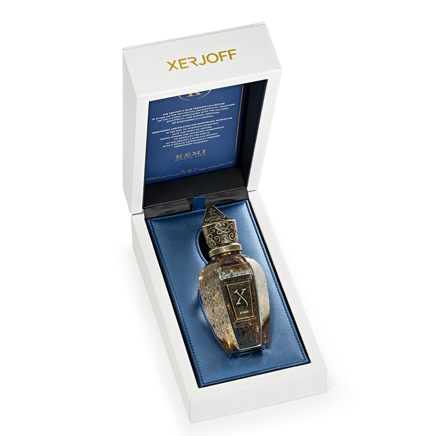 Xerjoff Blue Ether Eau de Parfum 50ml luxury ornate bottle Paris Gallery Qatar Shop Now Online