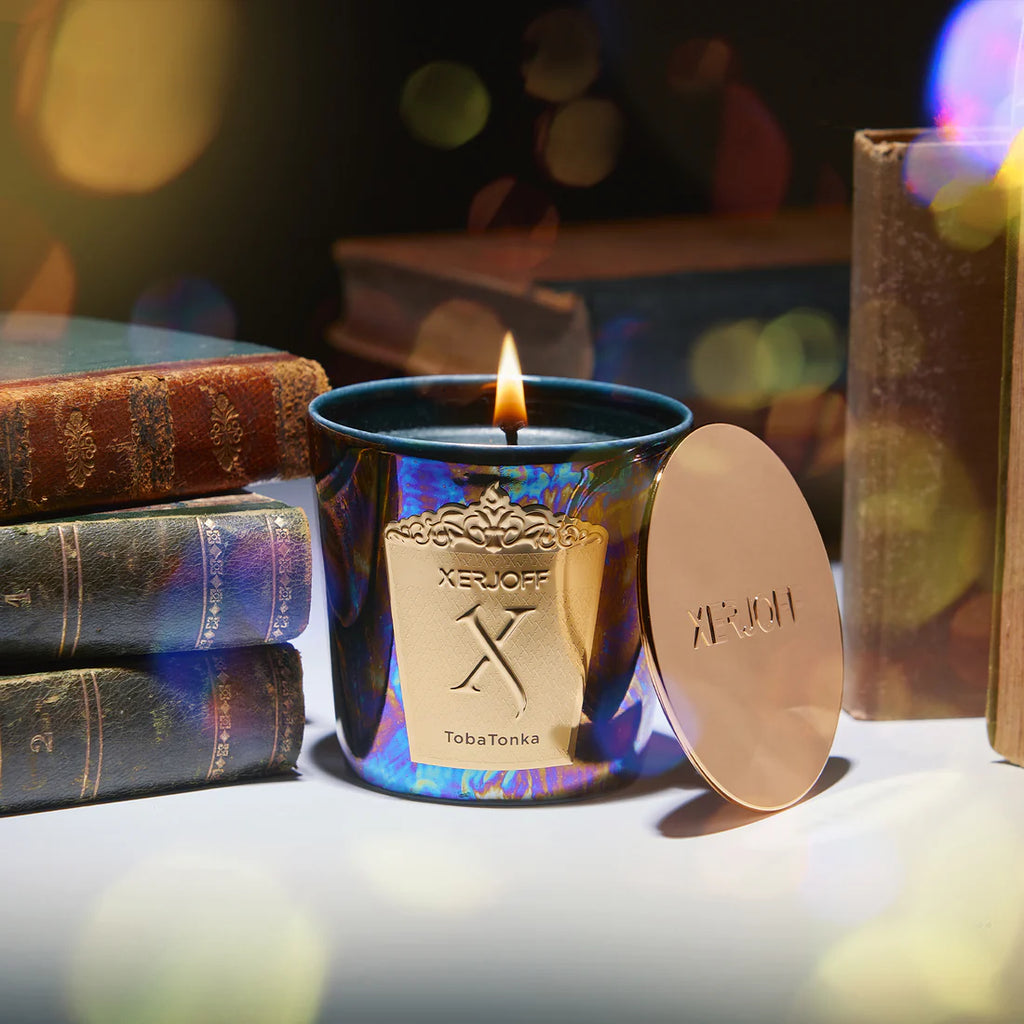 Xerjoff TobaTonka scented candle 200g luxury candle in gift box Paris Gallery Qatar Shop the Latest Online