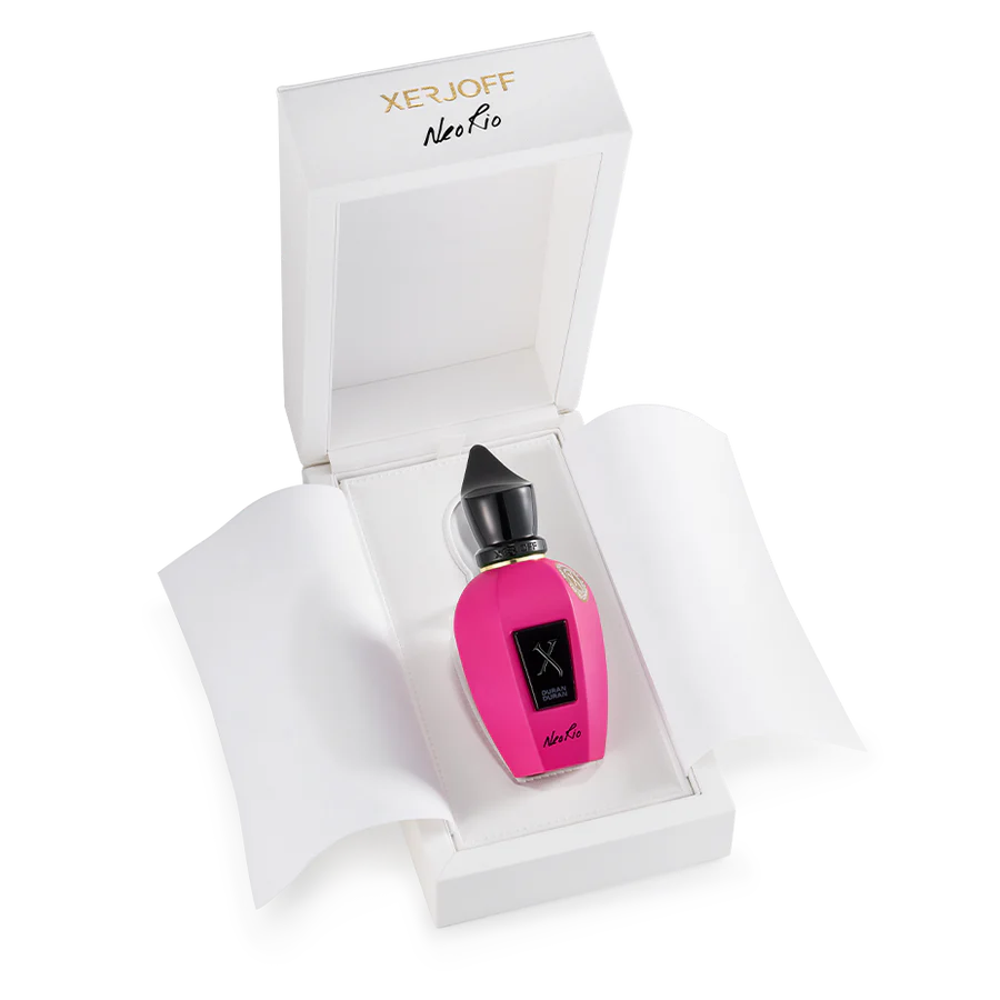 Xerjoff NeoRio Fluo Pink Eau de Parfum 50ml neon pink bottle Paris Gallery Qatar Find Online Today