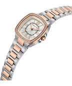 Cerruti 1881 Casale Women's White Mother-of-pearl Dial Silver Rose Gold Watch