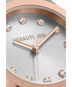 Cerruti 1881 Lucardo Women's Silver Dial Silver–Rose Gold Stainless Steel Watch CIWLG0086406