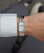 Cerruti 1881 Vallucciole Women's White MOP Dial Two-Tone Silver–Rose Gold Watch