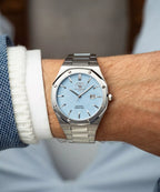 Santa Barbara Polo & Racquet Club Noble Men's Blue Dial Stainless Steel Watch