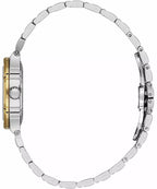Santa Barbara Polo & Racquet Club Unique Ladies White MOP Dial Silver-Gold Watch