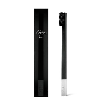 Image of Apriori SLIM Black Matt Toothbrush stylish fashionable Paris Gallery Qatar