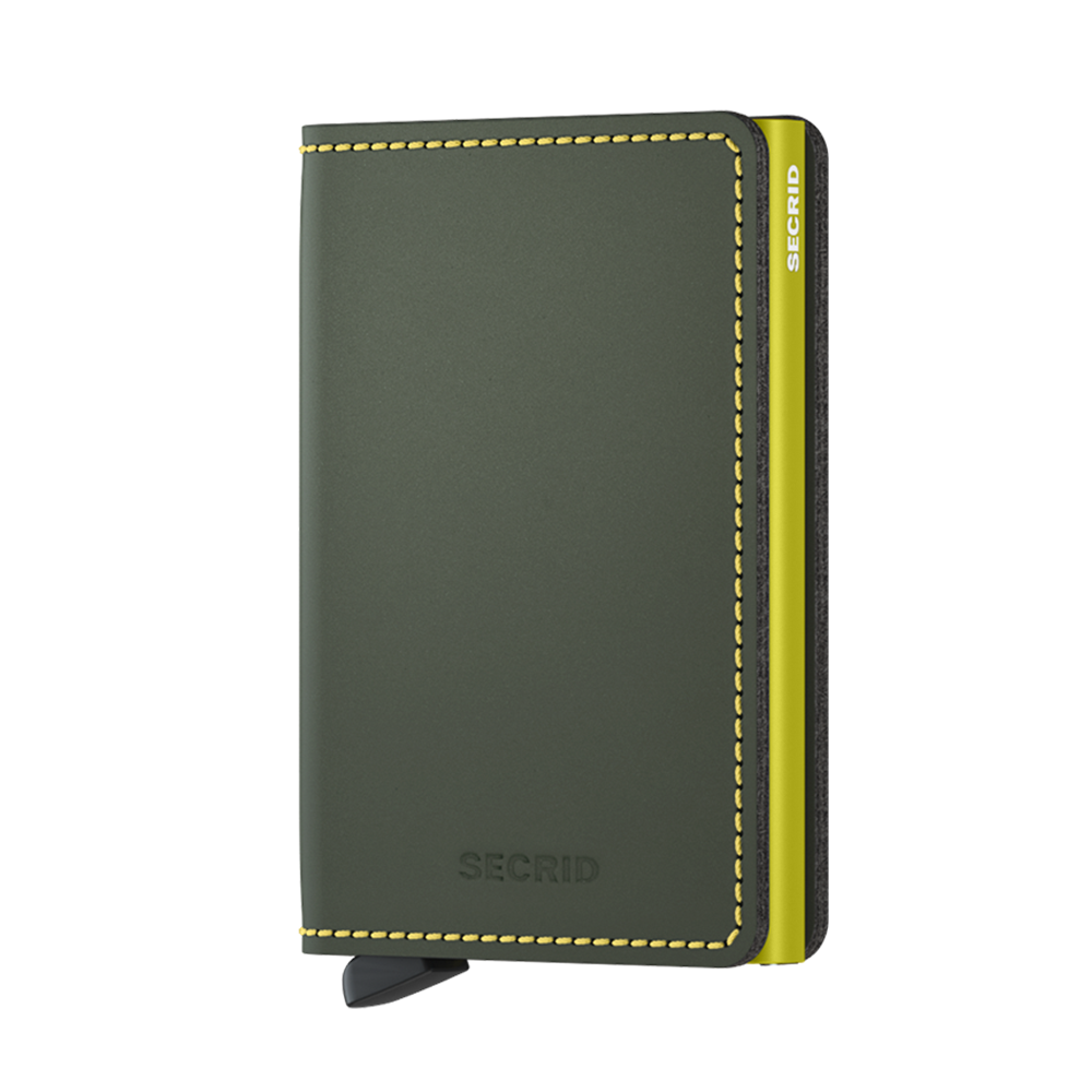 Secrid-Slimwallet-Matte-Green-Lime